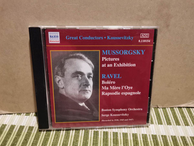 MUSSORGSKY:Picture at an Exhibition/RAVEL:Bolero-Koussev. CD