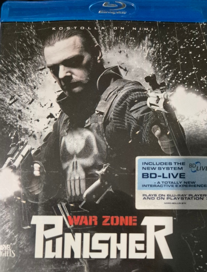 Punisher - War Zone Blu-ray.  Valmistusvuosi: 2008  -Blu-Ray