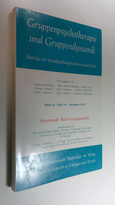 Raymond Ym. Battegay : Gruppenpsychotherapie und Gruppend...