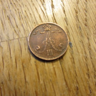 1 Penni 1893 mahd. kl 6 lisämetallia - pikkukuva 3