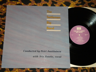 The SETTLEMEN BIG BAND & IRIS RAUTIO vocals - LP 1986 EX+