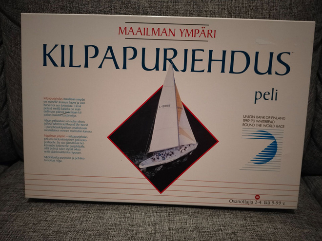 Maailman ympäri kilpapurhehdus lautapeli