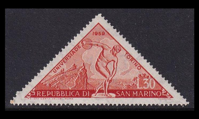 San Marino 626 ** 1. universiadit Turin (1959)