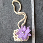 Alina´s Handmade virkattu viinilasin kantoapu - pikkukuva 3