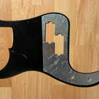 Musta precision basson pickguard plektrasuoja - pikkukuva 2