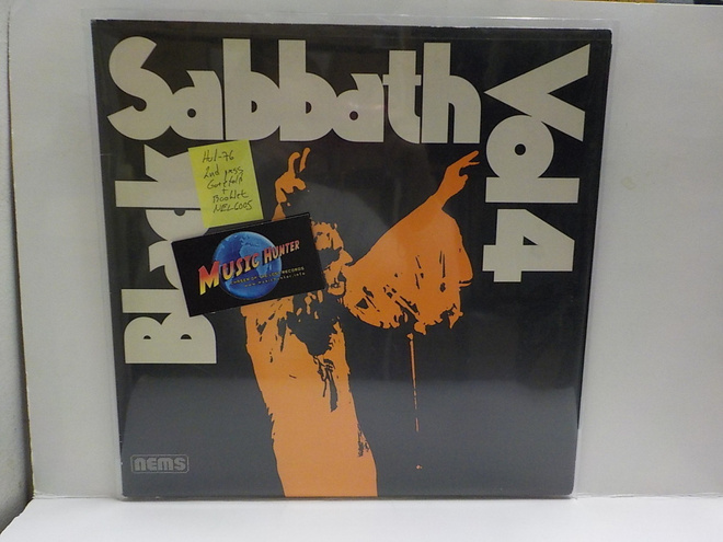 BLACK SABBATH - BLACK SABBATH VOL 4 M-/M- LP HOL-76