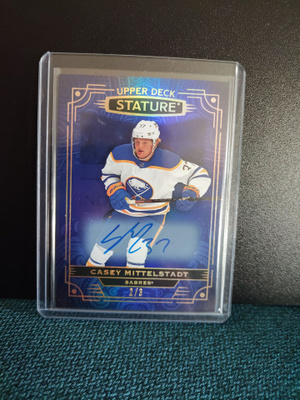 Casey Mittelstadt 22-23 UD Stature hockey /3 #80