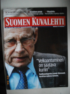 Suomen Kuvalehti Nro 4/2011 (30.9)