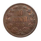 10 Penniä 1915 -- Hyväkuntoinen! - pikkukuva 1