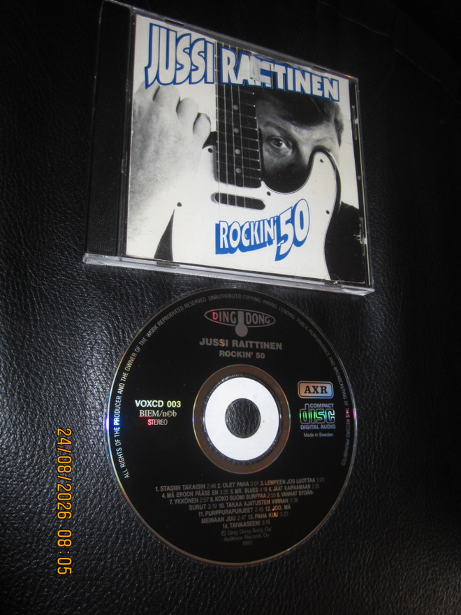 Jussi Raittinen . Rockin’ 50 - CD - 1993