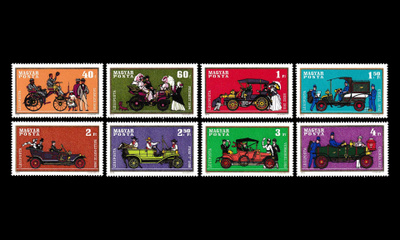 Unkari 2564-71 ** Historiallisia ajoneuvoja (1970)