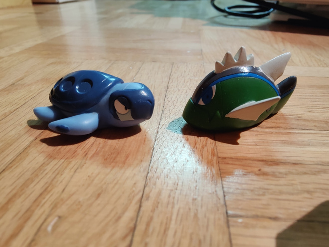 Pokemon kids: Tirtouga ja Basculin