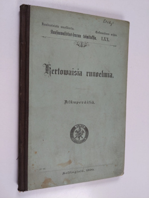 Kertowaisia runoelmia : alkuperäisiä