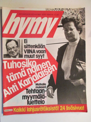HYMYLEHTI 6 / 1983 SISÄLLYSLUETTELO KUVA 2 JA 3