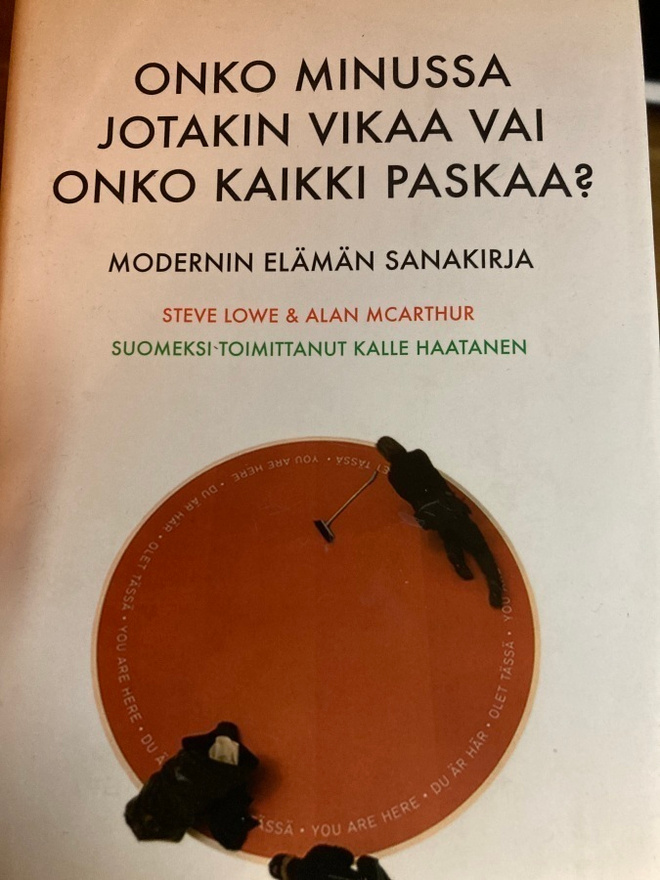 ONKO MINUSSA JOTAKIN VIKAA VAI ONKO KAIKKI PASKAA?