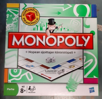 Monopoly peli Uudenveroinen v2008