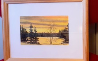 Juhani Laapotti "Metsämaisema"
