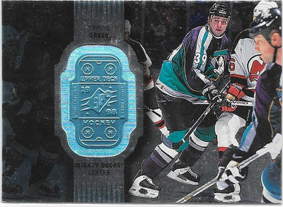 1998-99 SPx Finite #4 Travis Green Anaheim Ducks /9500