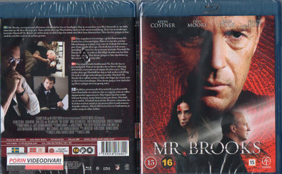Mr Brooks (58 539) UUSI -FI- BLU-RAY nordic, kevin costner