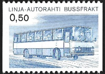 1981 AP 14  sininen 0,50 mk  ** LaPe AP 14