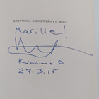Kimmo Oksanen : Kasvonsa menettänyt mies (signeerattu, te... - pikkukuva 3