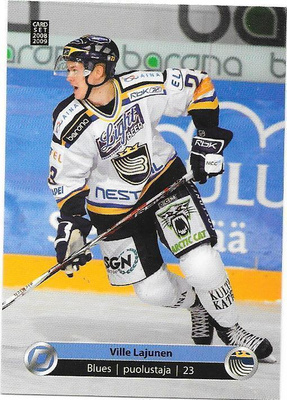 2008-09 CardSet #19 Ville Lajunen Espoo Blues
