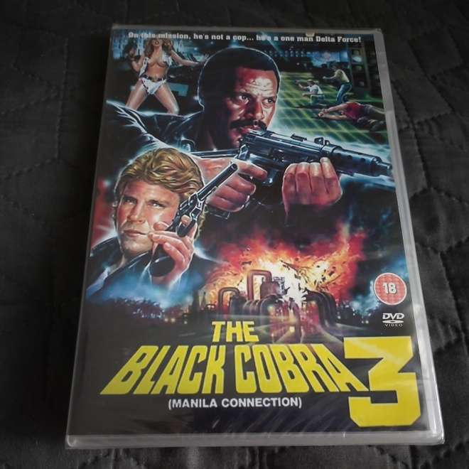 The Black Cobra 3 - The Manila Connection DVD **muoveissa**