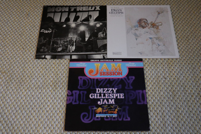 NIPPU 2: Dizzy Gillespie -LP:tä x 3kpl