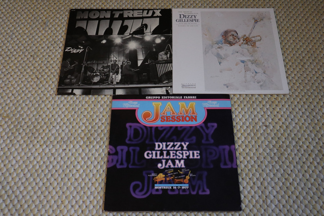 NIPPU 2: Dizzy Gillespie -LP:tä x 3kpl