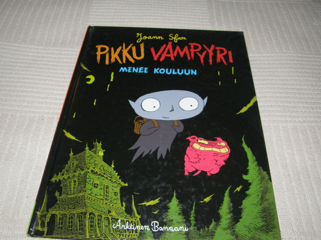 Joann Sfar Pikku vampyyri menee kouluun