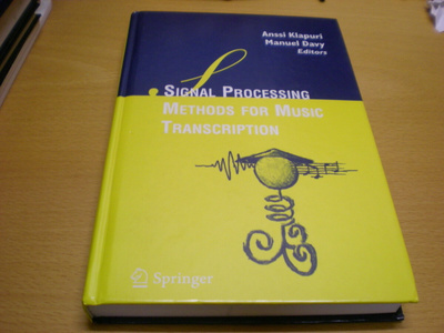 Anssi Klapuri - Manuel Davy: Signal Processing Methods for M