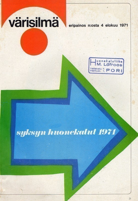 Värisilmä eripainos n:osta 4 elökuu 1971