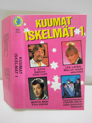 c-kasetti Kuumat iskelmät 1