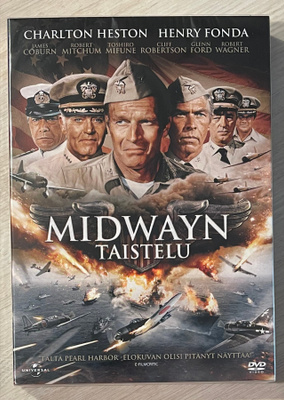 Midwayn taistelu (1976) Charlton Heston, Henry Fonda (UUSI)
