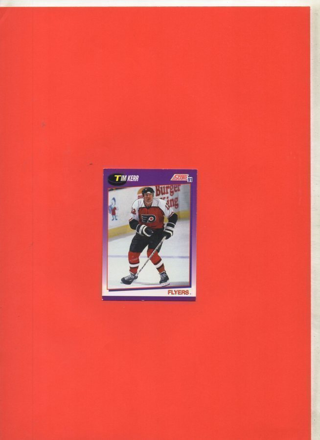 SCORE Jääkiekko n:o 108  1991 TIM KERR