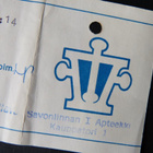 Vanha resepti 2 kpl - 1971 ja 1973 - SAVONLINNA - pikkukuva 3