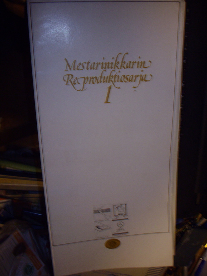 Mestarinikkarin Reproduktiosarja 1 -kansio ( 4 kuvaa) SIS.PK