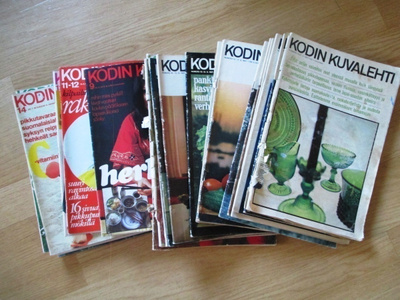 Kodin kuvalehtiä, 1,00€ kpl