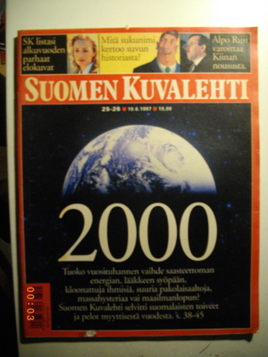 Suomen Kuvalehti Nro 25-26/1997. (13.3)
