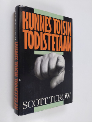 Scott Turow : Kunnes toisin todistetaan