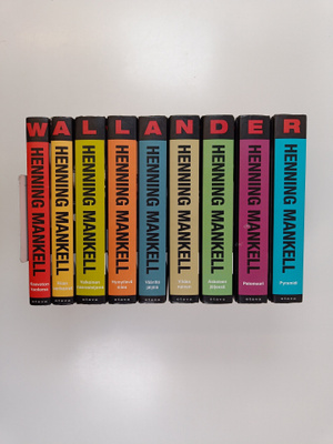 Wallander -setti (9 kirjaa) : Kasvoton kuolema ; Riian ve...