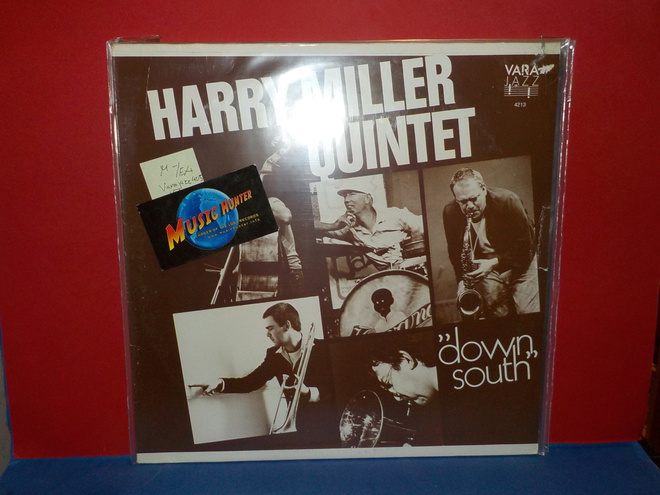 HARRY MILLER QUINTET - DOWN SOUTH M-/EX+ HOL -84 PRESS LP