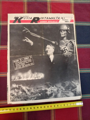 vanha sanomalehti 1941