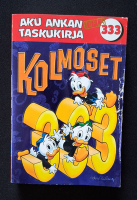 Aku Ankan taskukirja 333 Kolmoset (tupla)