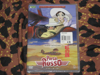 DVD - PORCO ROSSO - 1992 - uusi suomipainos