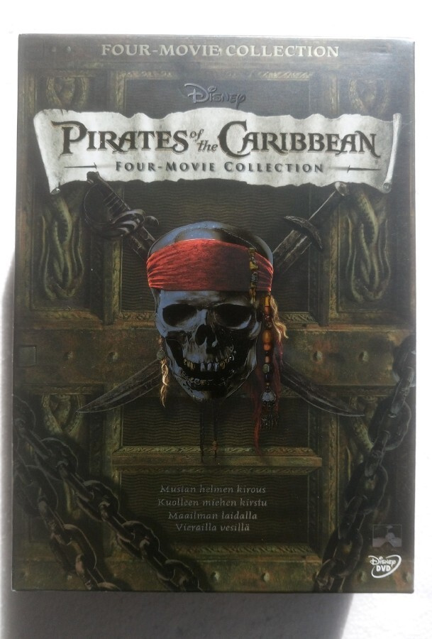 Pirates of the Caribbean 1 - 4 DVD