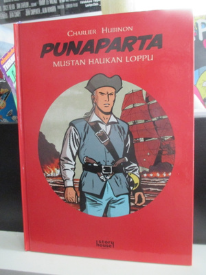 PUNAPARTA Mustan haukan loppu (Egmont 2021) Charlier/Hubinon