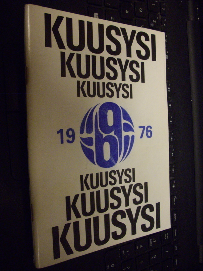 Lahden Kuusysi  vuosiohjelma SM-SARJA 1976