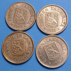 Hopeiset 100 mk kolikot vuosilta 1956.1957 ja 1958. - pikkukuva 2