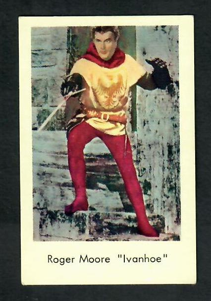 Keräilykuva - Roger Moore "Ivanhoe"